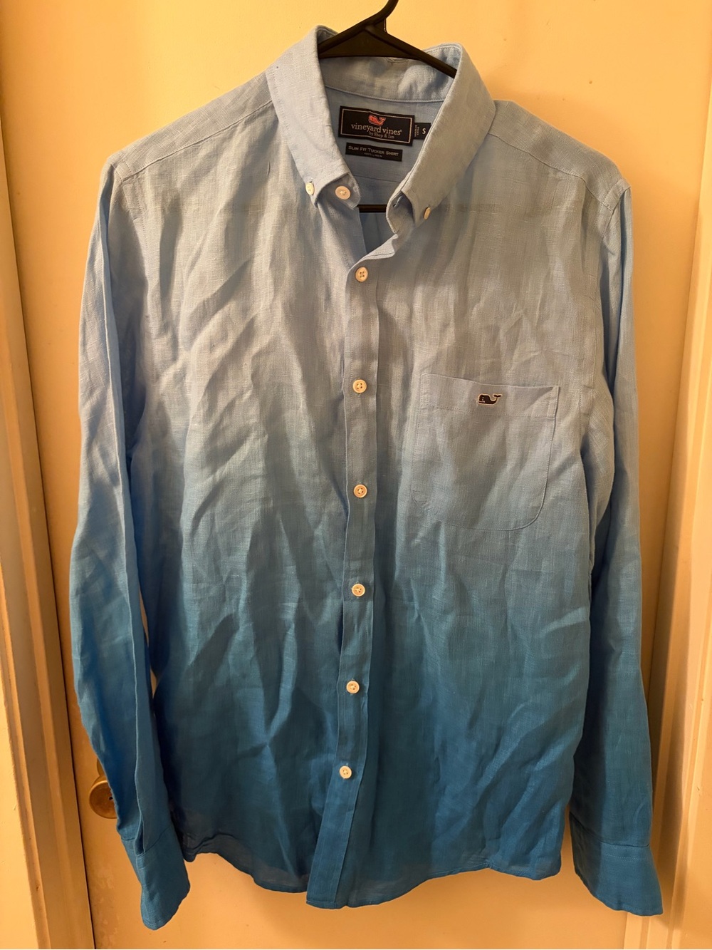 Vineyard Vines Blue Ombre Button-Down Dress Shirt